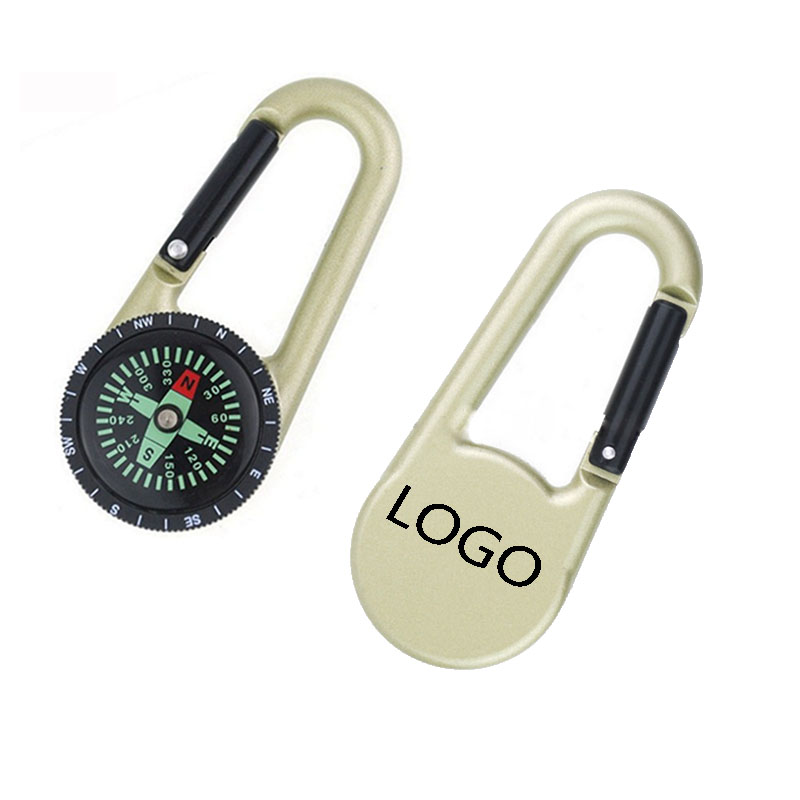 Personalized Zinc alloy Targetline Compass Carabiner WPZL8031