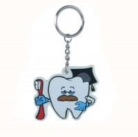 2 D PVC Key ring WPZL8077