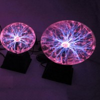USB Magic Crystal Globe Desktop Light Lightning Lamp Plasma Ball Sphere WPZL7065