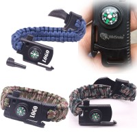 Multifunction Outdoor Paracord Survival Wristband WPZL8097