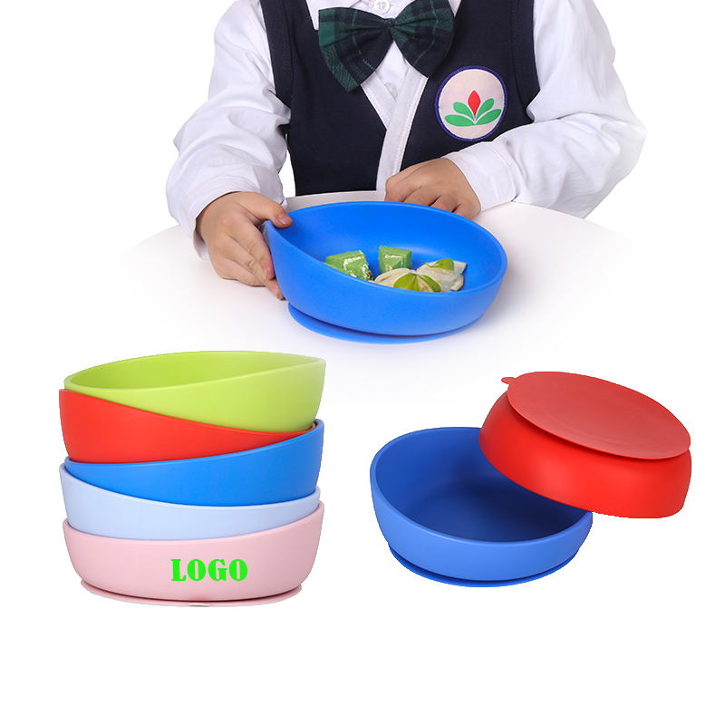 Silicone Bowl With Adsorption Function For Kids WPZL80118