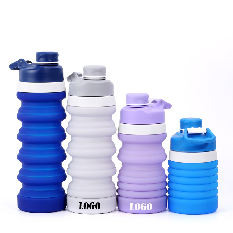 20 OZ Spring Silicone Water Bottle WPZL8119