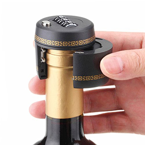 Password Coded Lock Bottle Stopper WPZL7104