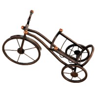 Plating Iron Tricycle Wine Bottle Holdes And Wine Racks WPZL7052