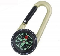 Personalized Zinc alloy Targetline Compass Carabiner WPZL8031