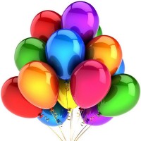 Colorful Latex Air Balloons WPJJ006
