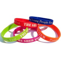 Silicone Wristbands With Printed 1 LOGO WPSK6003