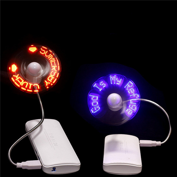 USB LED Message Flex Fan WPRQ9011