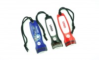 PVC LED Torch Keyring WPJL9025