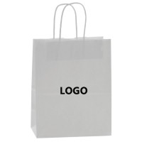 White Kraft Paper shopping Bags WPJL9029