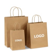 White Kraft Paper shopping Bags WPJL9029