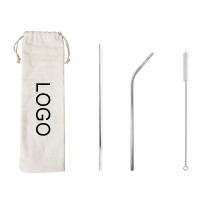 Stainless Steel Straw Set WPKW188