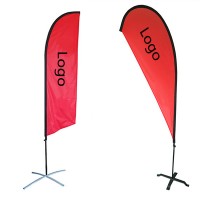 Beach Banner or Trade Show Promotional Flag WPRQ9002