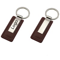 PU Leather Key Chain – Black/Brown WPRQ9010