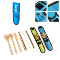 Portable wood Tableware 6pcs Set WPRQ9083