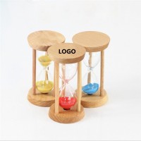 3min Wooden Frame Square Hourglass WPRQ9098