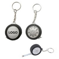 3 Ft. Tire Shaped Measure Tape with Key Chain WPRQ9099