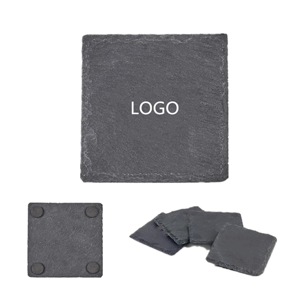 Valencia Slate Coasters-4 pcs of one set   WPRQ9149