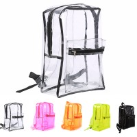 Clear Zipper Backpack WPAL031