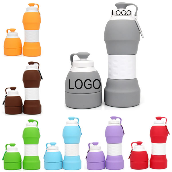 Silicone Collapsible Drinking Bottle WPAL043