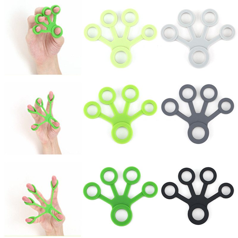 Silicone Finger Strength Exerciser for Health WPAL8008