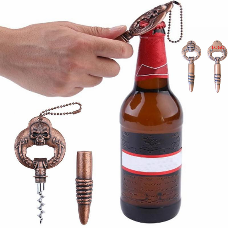 Skull Bullet Bottle Opener WPAL8026