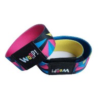Full Color Printed Elastic Wristband WPAZ031