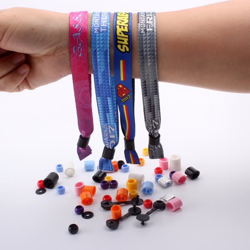 5/8” Polyester Dye Sublimation Wristband with Closure WPAZ076