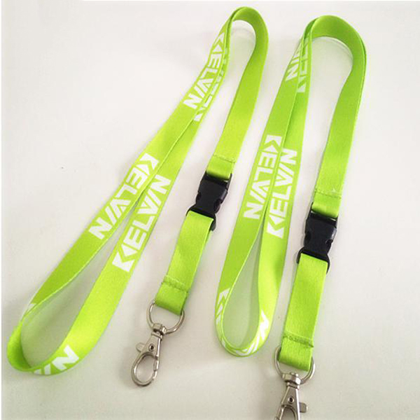 5/8” Polyester Heat Transfer Print Lanyard with Release buckle WPAZ080