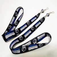 3/4” Flat Sublimation Printed J Hook Polyester Lanyard WPAZ081