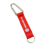 3/4” Silkscreen Carabiner with Lanyard and Ring WPAZ085