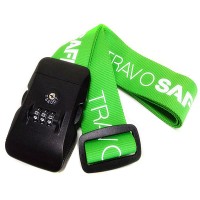 2” Silkscreen TSA Combination Lock Luggage Strap WPAZ087