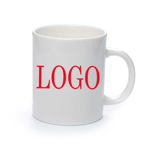 White Promotional Ceramic Mug – 11 oz. WPCL8034