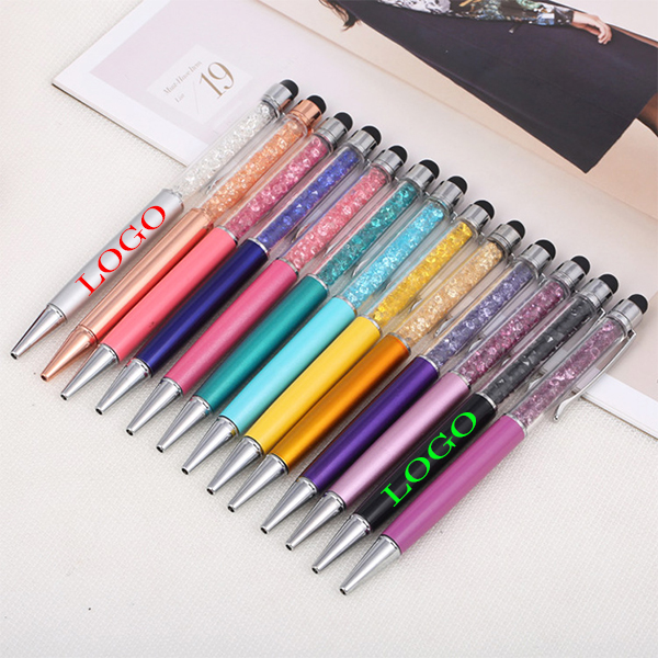 Metal LED Touch Screen Stylus Ballpoint Pen WPCL8056