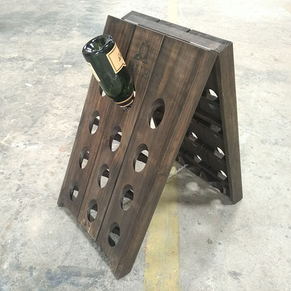 Solid Wood Wine Rack WPEH7050