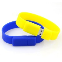 Silicone Bracelet USB 1 GB Disk Flash Drive WPES8009