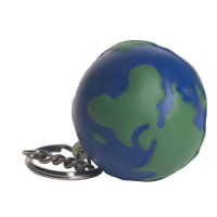 Global stress ball Key ring WPES8038