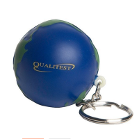 Global stress ball Key ring WPES8038