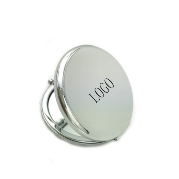 Foldable Chrome Makeup Compact Mirror WPES8071