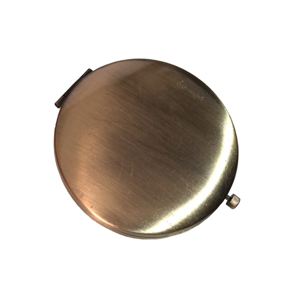 Foldable Bronze Makeup Compact Mirror WPES8073