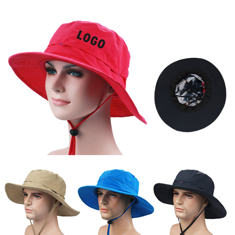 Unisex Bucket Hat W / Neck Rope WPHZ050