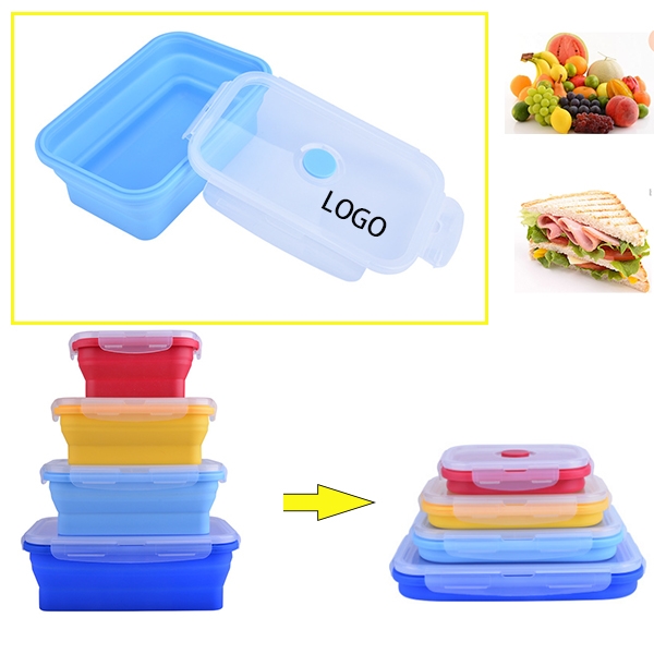 Silicone Collapsible Lunch Box WPHZ180