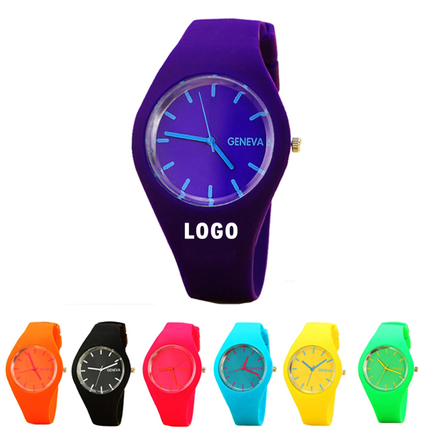 Sports Silicone Analog Wrist Watch WPHZ185