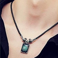 Necklace With Glow In Dark Pendant WPJC9012