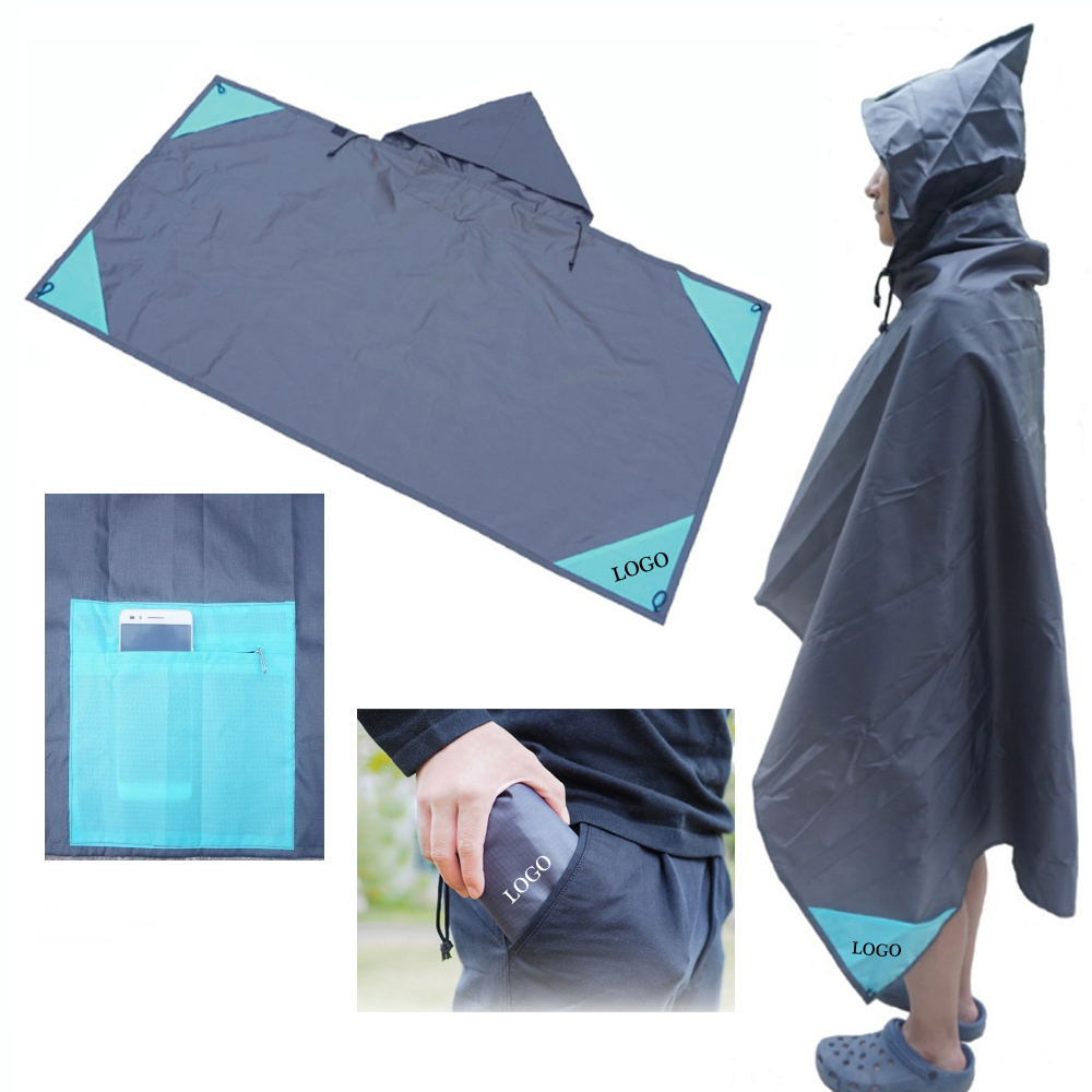 Folded Blanket Poncho WPJC9015
