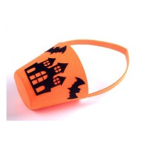Felt Halloween Pumpkins Candy Bags WPJL8003