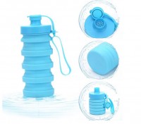 Collapsible Folding Silicone Water Bottle WPJL8030