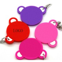 Silicone Cartoon Bear Key Chain WPJL8040