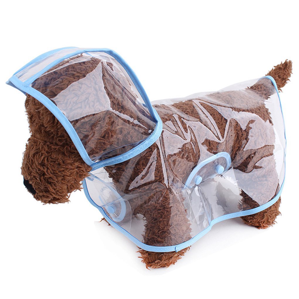 Transparent Rain Coat for Small Dogs WPJL8057