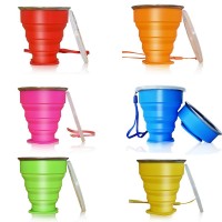 Silicone Collapsible Travel Cup WPJL8074